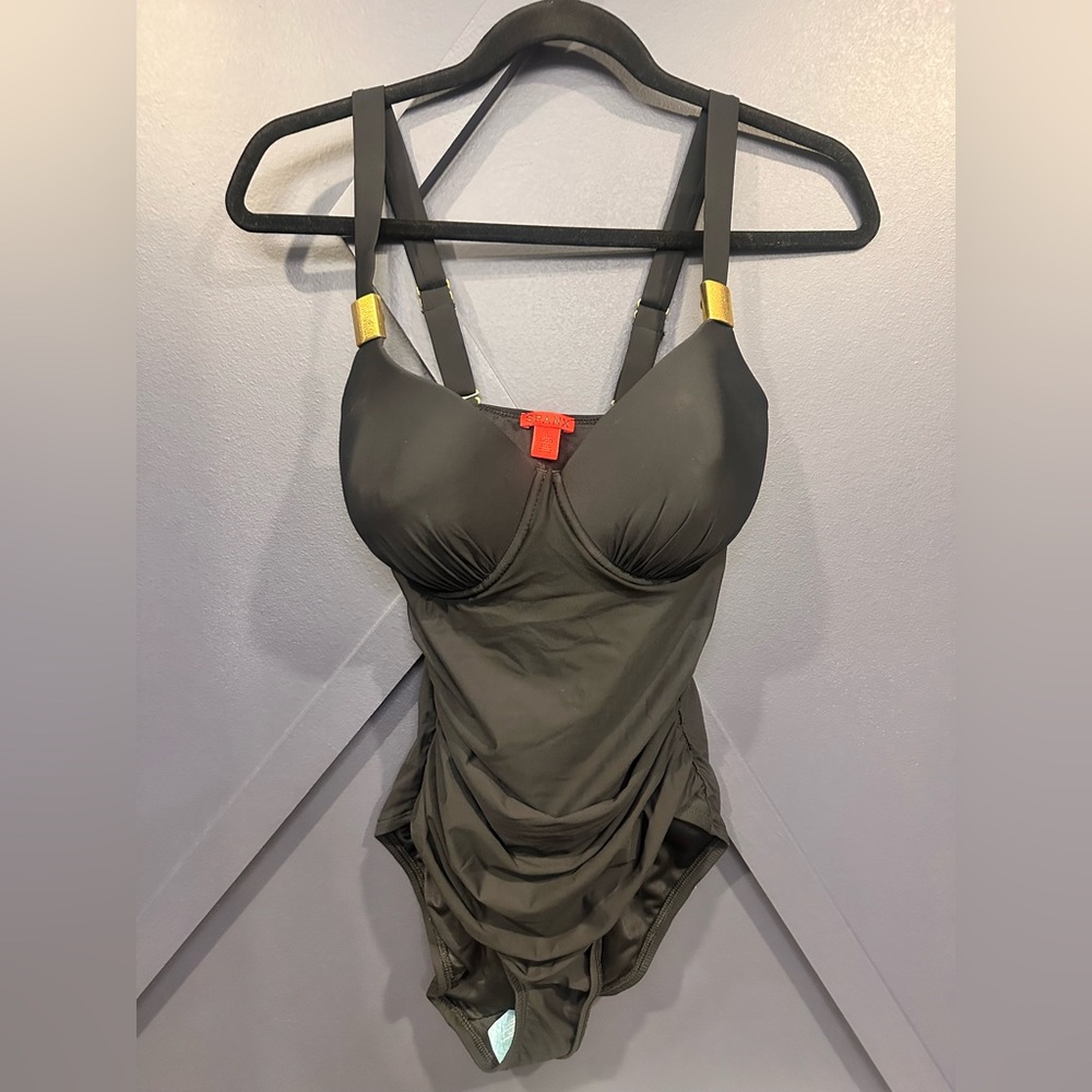 Spanx-NWT- Women’s Black Bathing suit